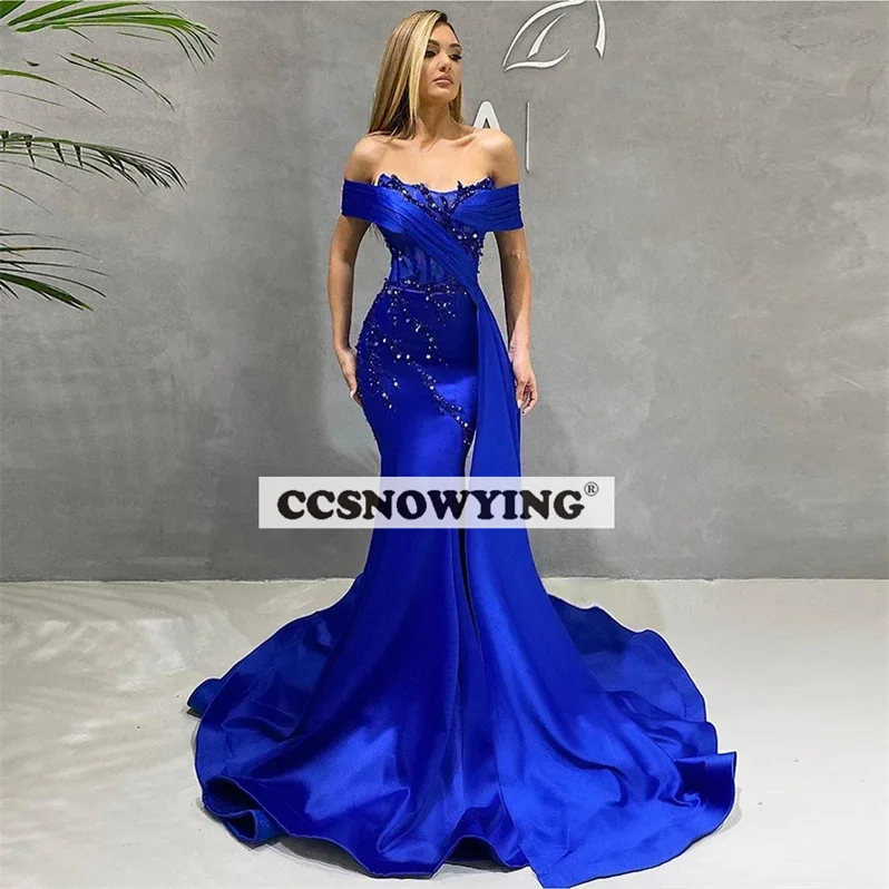 

Mermaid Sequin customizable tube top Appliques Evening Dresses Prom Dress Formal Occasion Dresses