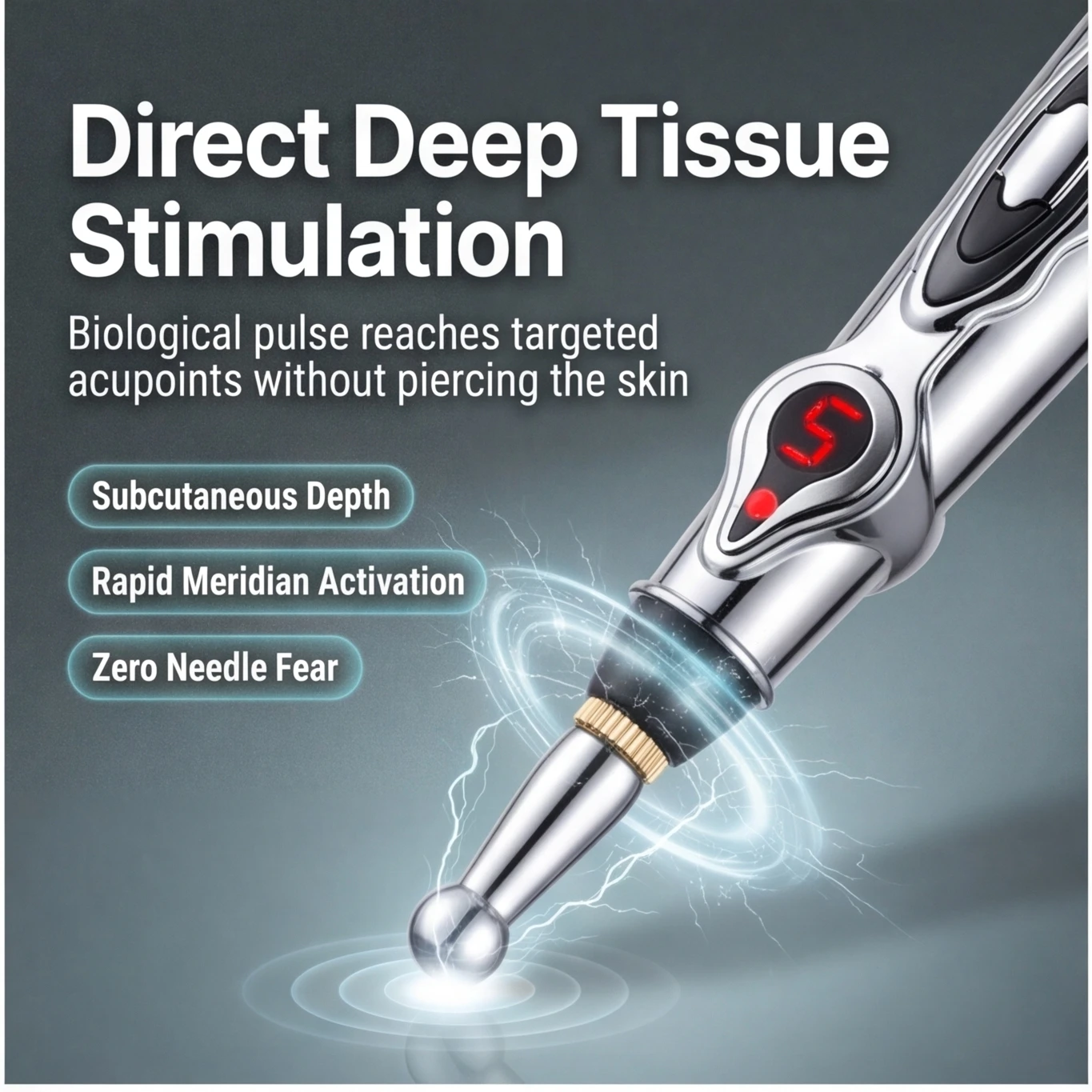 Electronic Body Pen Tool for Daily Use Requires AA Batteries Not Included