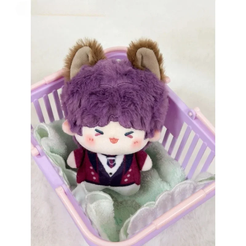 Anime Xavier Sylus Love and Deepspace Zayne Rafayel Katzenohr Cosplay Puppe Stofftiere Anhänger Puppe Fluffy Maumet Schlüsselanhänger 10 cm