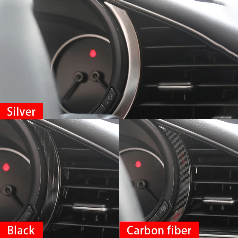 For Mazda 3 BP 2019 2020 2021 2022 2023 2024 2025 Stainless Car Instrument Dashboard Display Cover Trim Stickers Accessories view 4