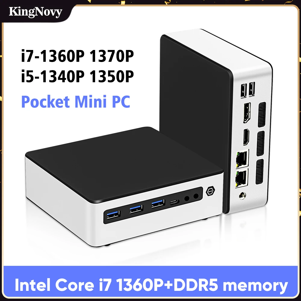 MINISFORUM-UM580D Mini PC Gamer, AMD Ryzen 7, 5800H, 4800H, R5, 5600H, Windows 11, 2xDDR4, NVMe Gaming Desktop Computer, 3x4K, HTPC, WiFi 6