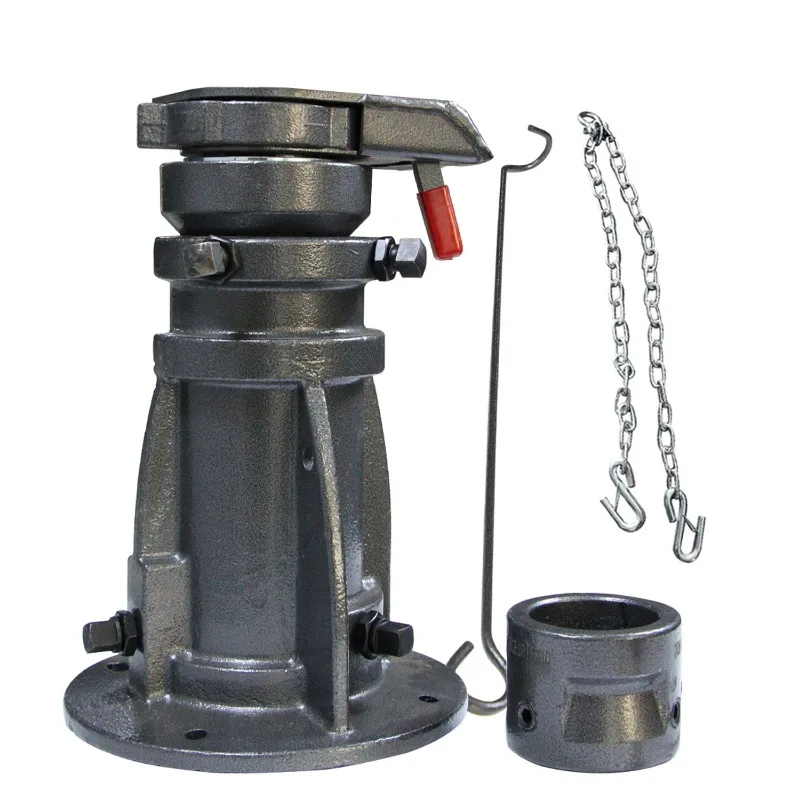 Ambitiontrailer Adjustable Five Wheel Gooseneck Buffer Hitch Adapter C5g1216 Trailer A-Ball Conversion Compatible Aluminium