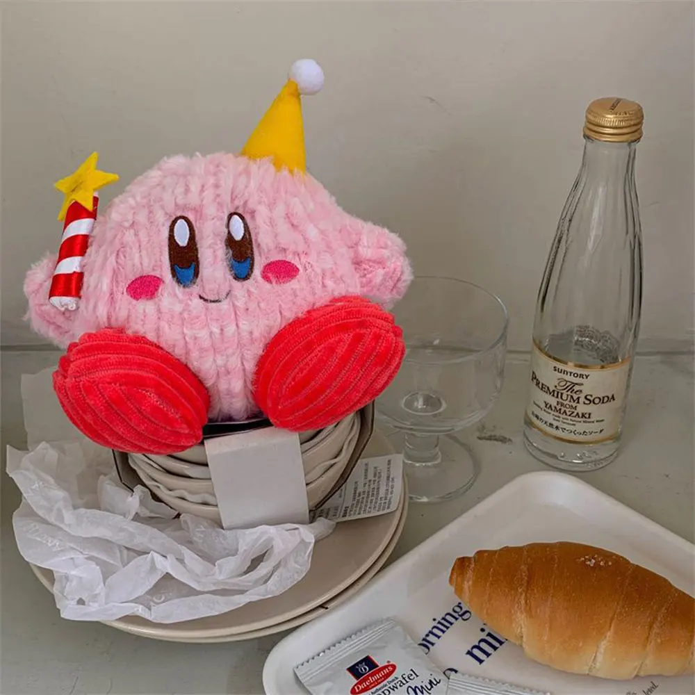 Kawaii Kabi Plush Toys Anime Home Pillow Room Decorated Pink Dolls Lovely Cake Modeling Candle Birthday Gifts For Child