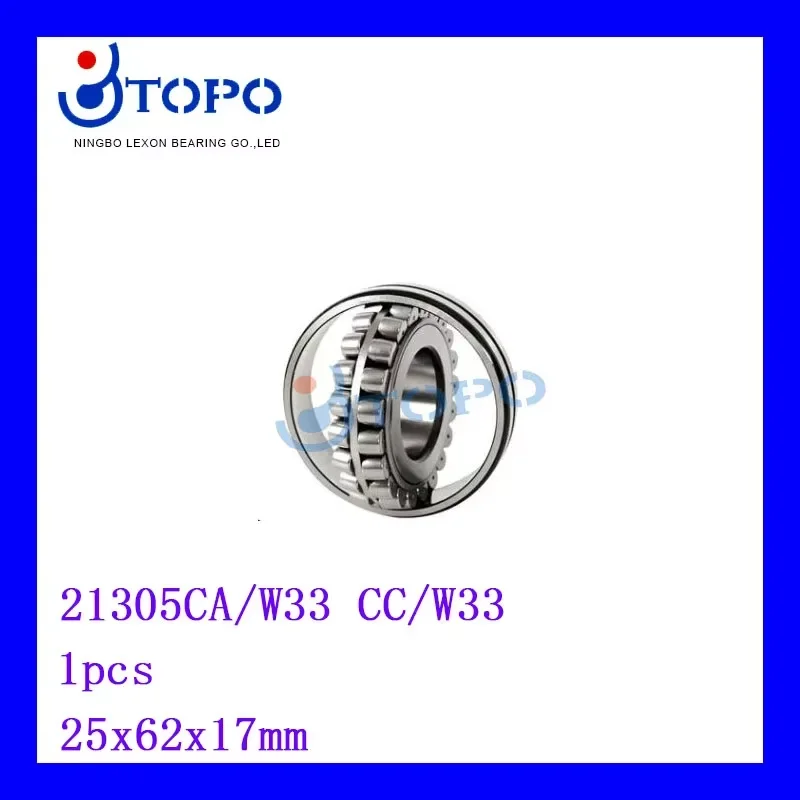 25*62*17 Spherical roller bearings 21305CC/W33 (21305 CA/W33)