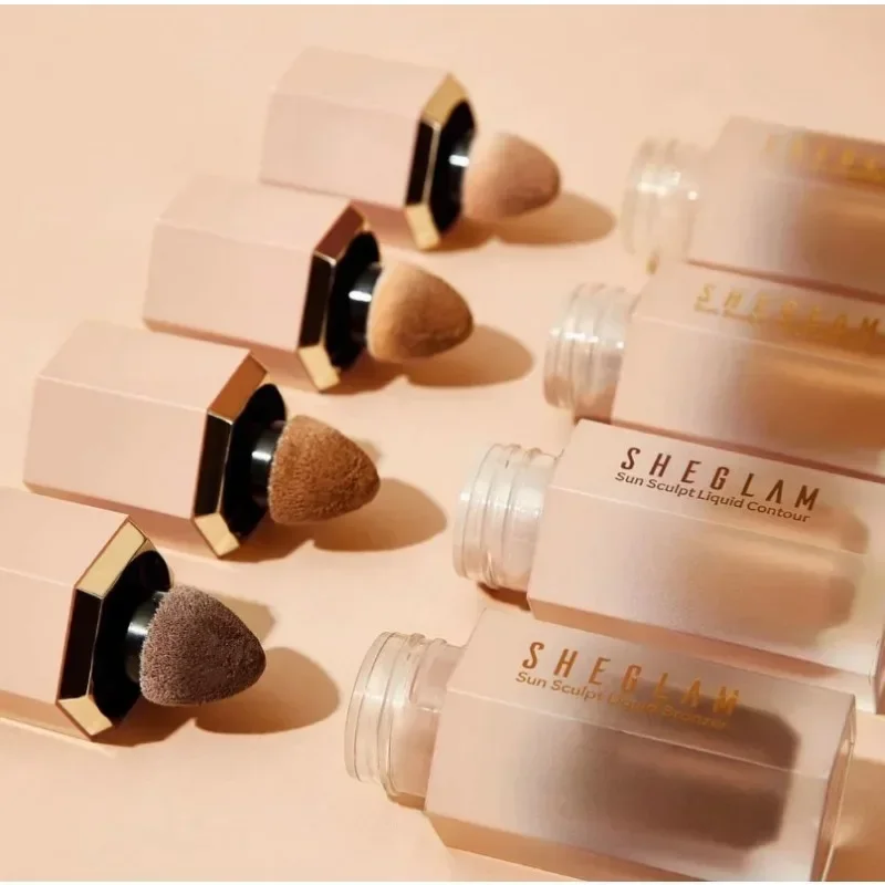 Original Genuine Sheglam Liquid Contour Stick Nose Shadow Natural Matte Highlighter Contouring Brighten Makeup Liquid Contour