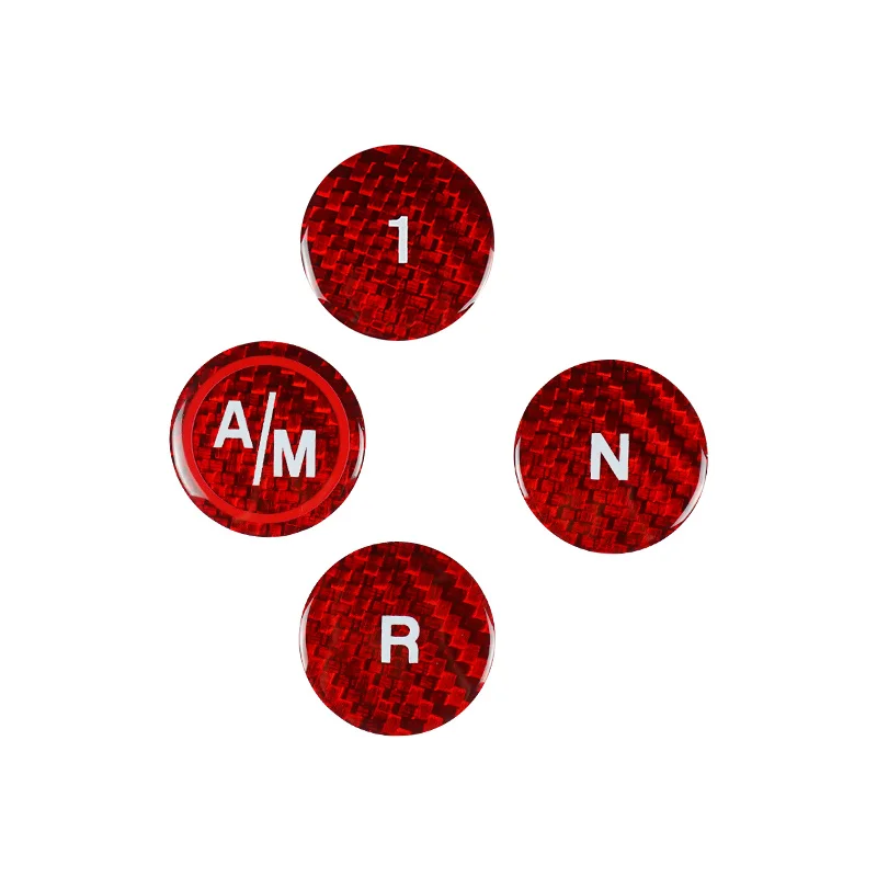 

Для Fiat 500 ABARTH 595 695 крышка кнопки панели переключения передач из натурального углеродного волокна 3D декоративная наклейка