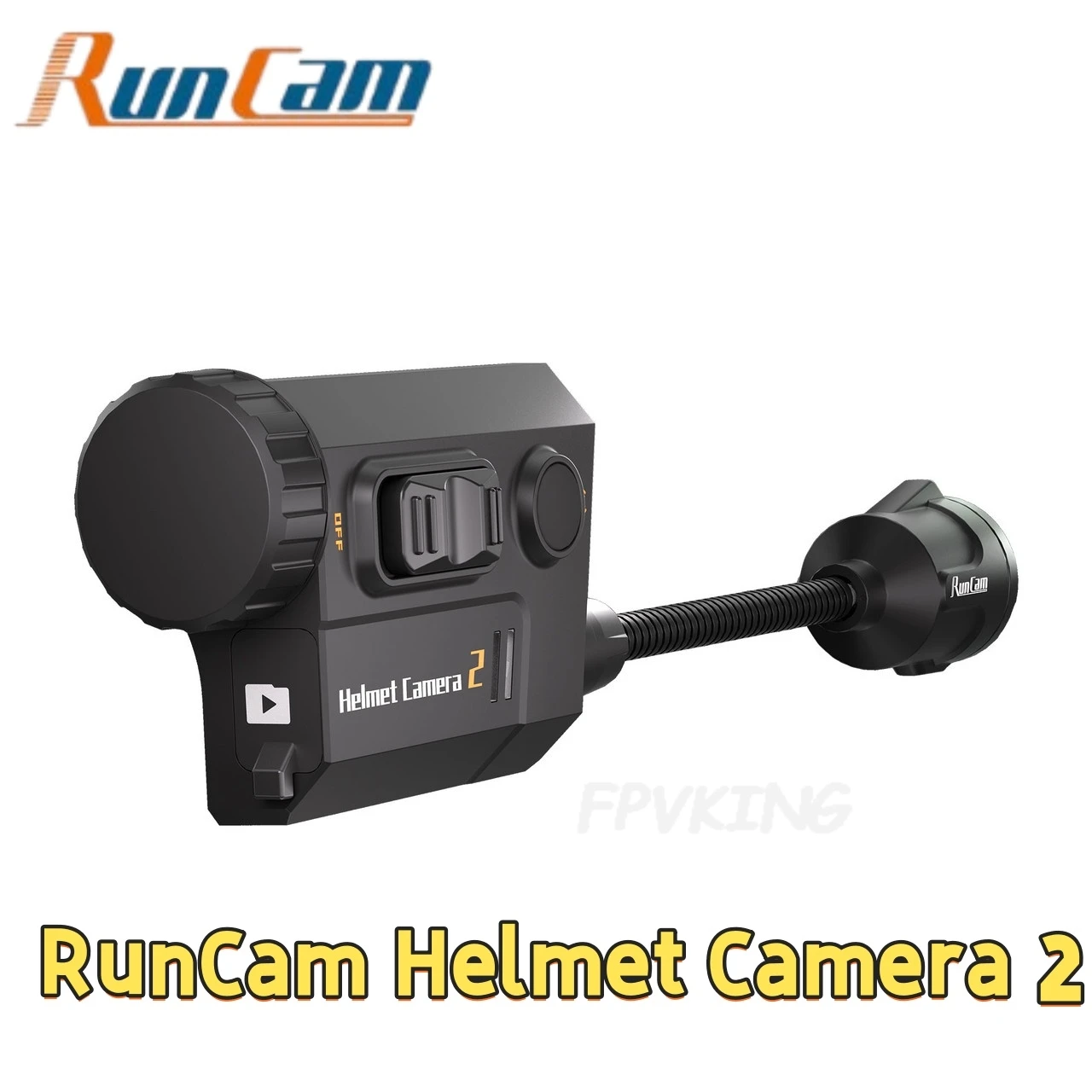 

RunCam Helmet Camera 2 Adjustable Lens Ultra Long Battery Life Waterproof Dustproof BLE 5.4 5Ghz WiFi Action