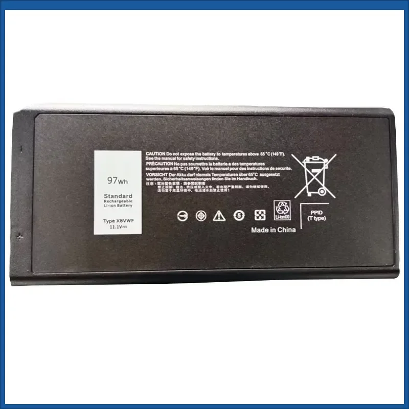 8500mAh X8VWF Laptop Battery for Dell Latitude 14 Rugged 5404 5414 E5404 Extreme 7404 7414 E7404 Series VCWGN YGV51 CJ2K1