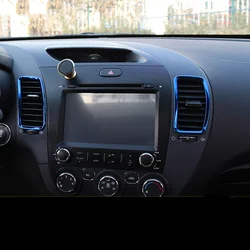 Car Dashboard Center Air Vent Trim Outlet Frame for Kia K3 Cerato 2012 2013 2014 2015 2016 2017 2018 Forte Accessories Styling