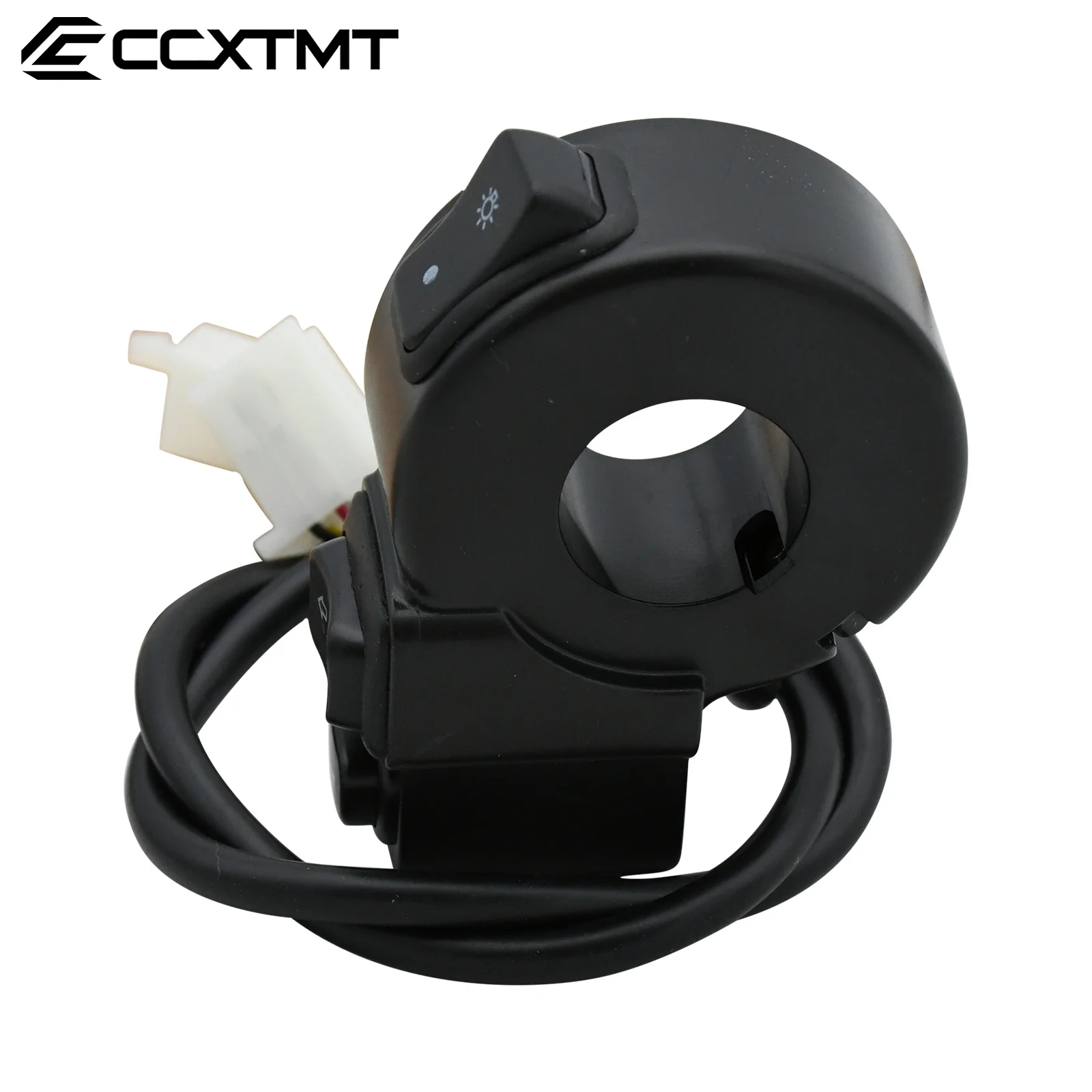 22mm Handlebar Switches Horn Button Turn Signal Light Headlights 3 In1 Controller Switch For Motorcycle Scooter Universal ATV