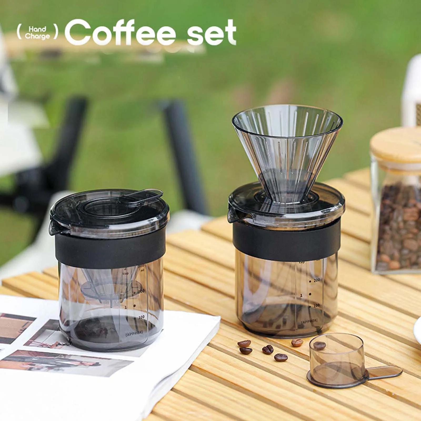 

2026 Креативные кофейные чашки 3-в-1, чашка-капельница для кофе, пластиковый фильтр для кофе, медленная капельная кофеварка с одной чашкой для офиса