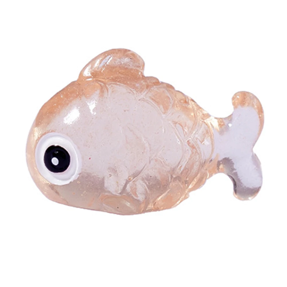 Desktop Trinkets Fish Ornaments Resin Crafts Colorful Luminous Fish Tank Landscaping Micro Landscape Ornaments