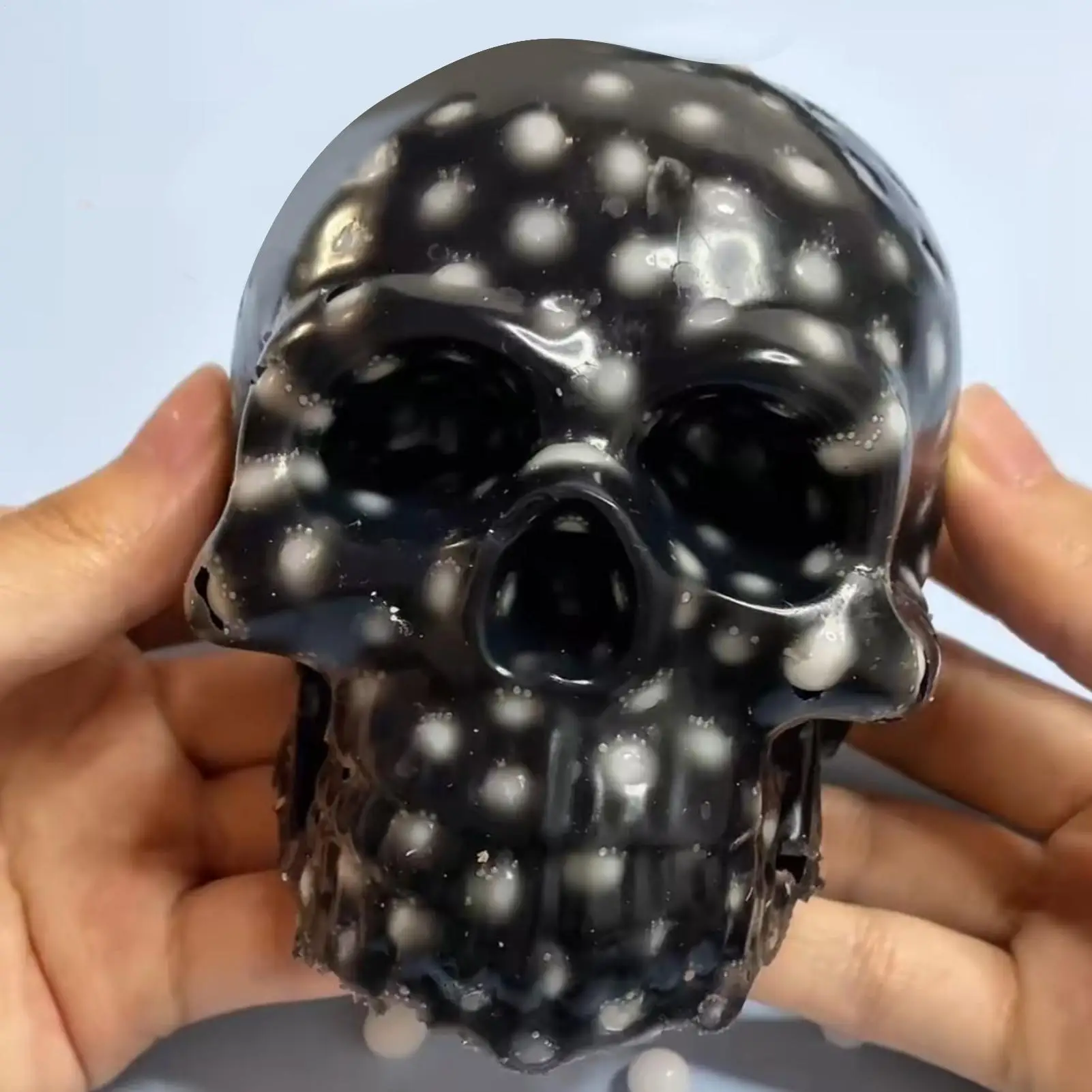 Zit Popping jouet crâne bouton Popping jouets pour adultes outils apaisants nouveauté Gadgets pour hommes femmes enfants Halloween étude stimulation