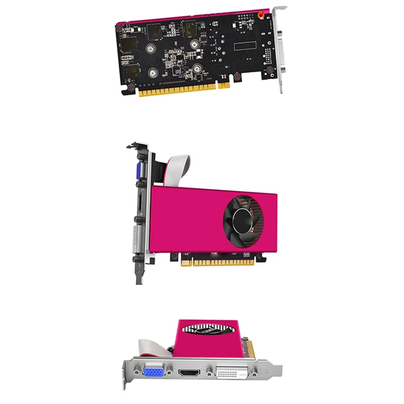 

AY14 -GT740 Дискретная видеокарта DDR5 4 ГБ с совместимым портом VGA DVI Видеокарта GT 740 4 ГБ Прочный Простой в использовании