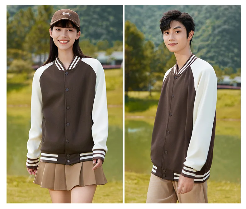 

Утолщенная американская спортивная повседневная свободная бейсбольная майка в британском стиле, мужская и женская осенне-зимняя куртка, свитер