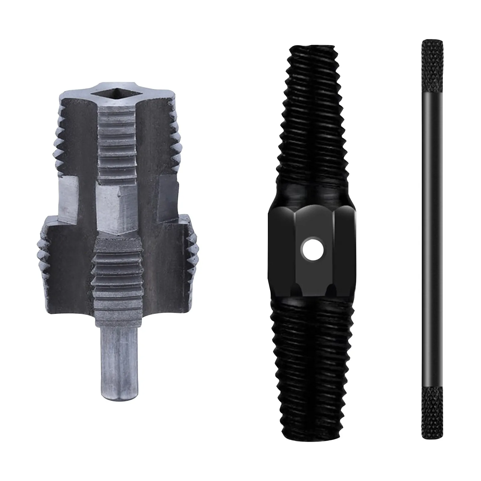 

Home Thread Repair Kit DIY Metal Plastic Fixing Tool Set Handheld Tapping Device for Pipe Bolt Nut Restorer