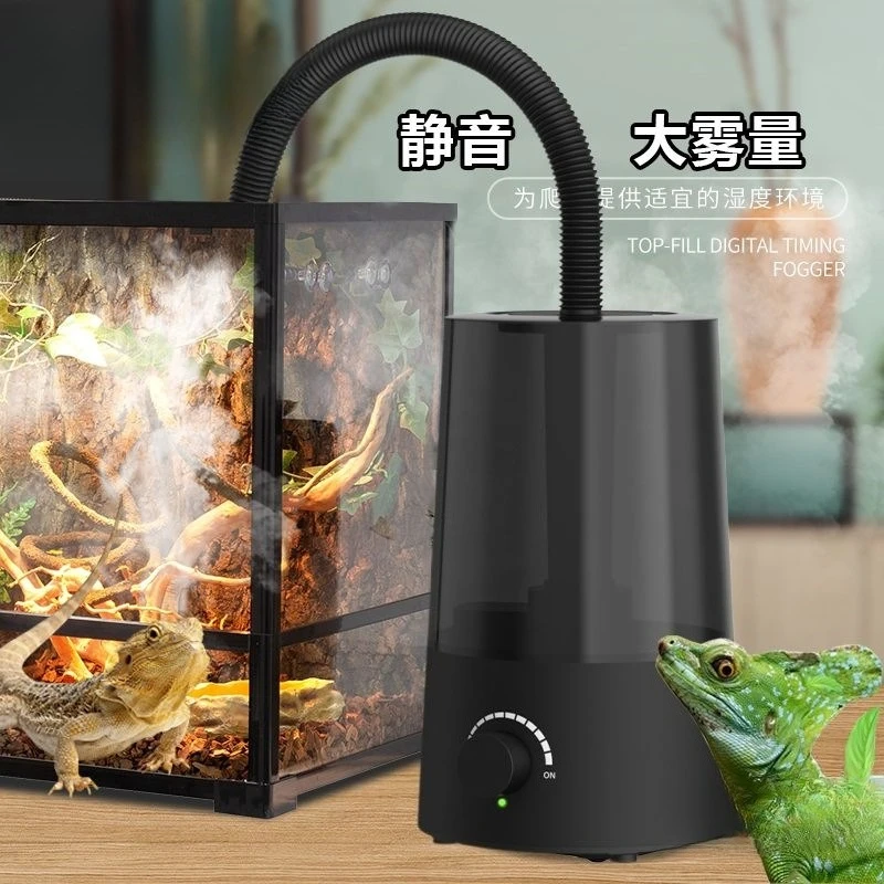 Climbing Pet Humidifier Box Tortoise Spider Lizard Guardian Chameleon Reptile Feeding Box Plant Moisturizing Moisturizing