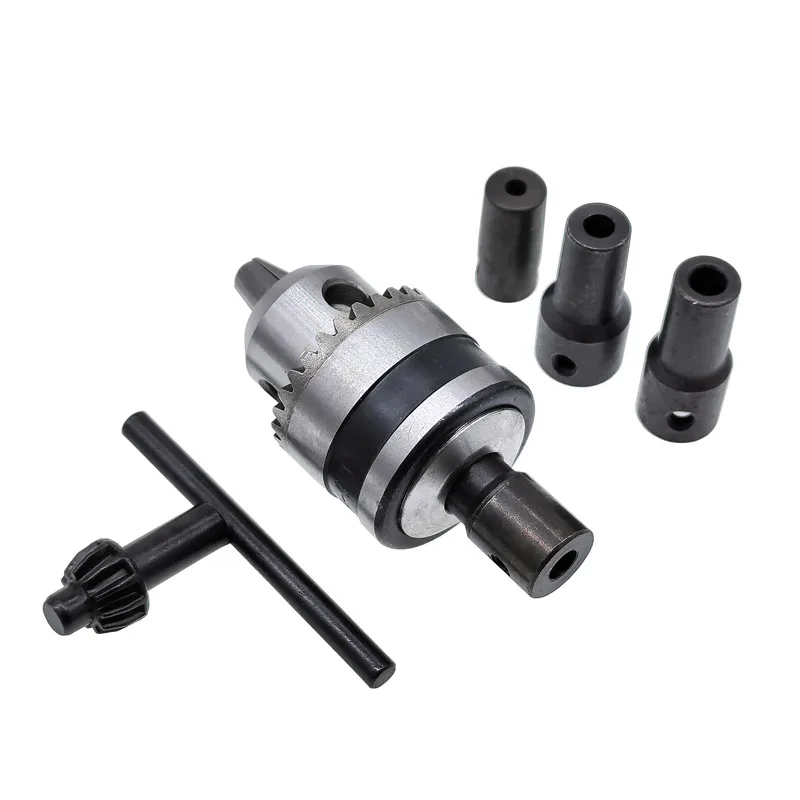 1PCS Drill Chuck 0.6-6mm 0.3-4mm 1.5-10mm JT0 B10 B12 Adaptor Connecting Rod 4/5/6/8/10/12mm Shaft Sleeve Steel Copper Coupling