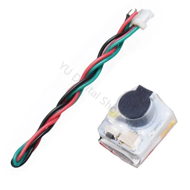 96BA Drohnen-Summermodul mit LED-Ortungslicht, Alarm zur Wiederherstellung verlorener Modelle für FPV-Piloten bei der Gras- und – Detail 3