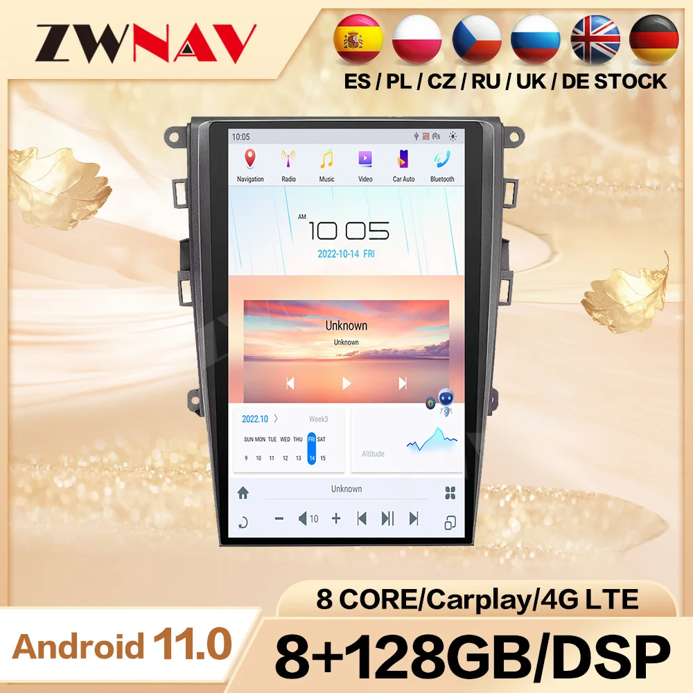 

Screen Android For Ford Mondeo S1 S2 S3 2013 2014 2015 2016 2017 2018 2019 2020 2021 GPS Radio Receiver Stereo HeadUnit