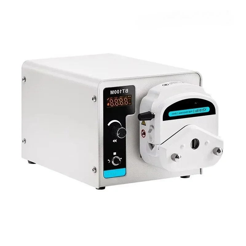 BT100M/YZ1515x 220V AC 2-Channel Adjustable Speed Chemical Peristaltic Pump For Lab Dosing Scientific Research