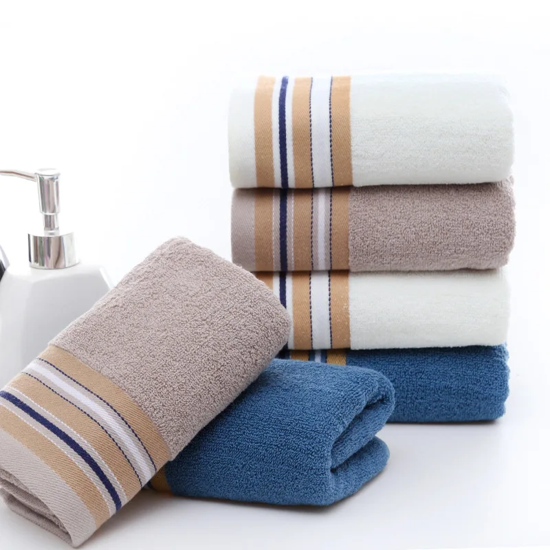 2 Pack Premium Quality Soft Hand Bath Towels 100% Cotton Highly Absorbent Towels for Bathroom Gym Hotel and Spa hair Towels