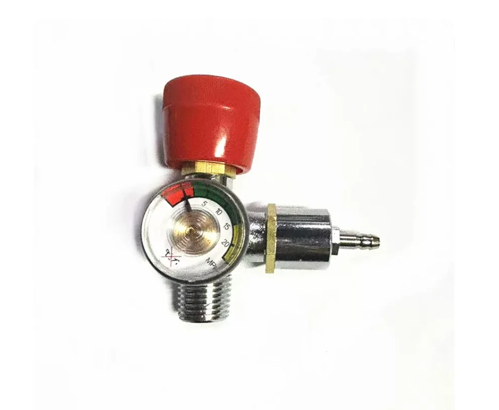 Oxygen valve 2L, portable welding torch dedicated valve head Big head decompression oxygen valve cooling tool NO.C2158