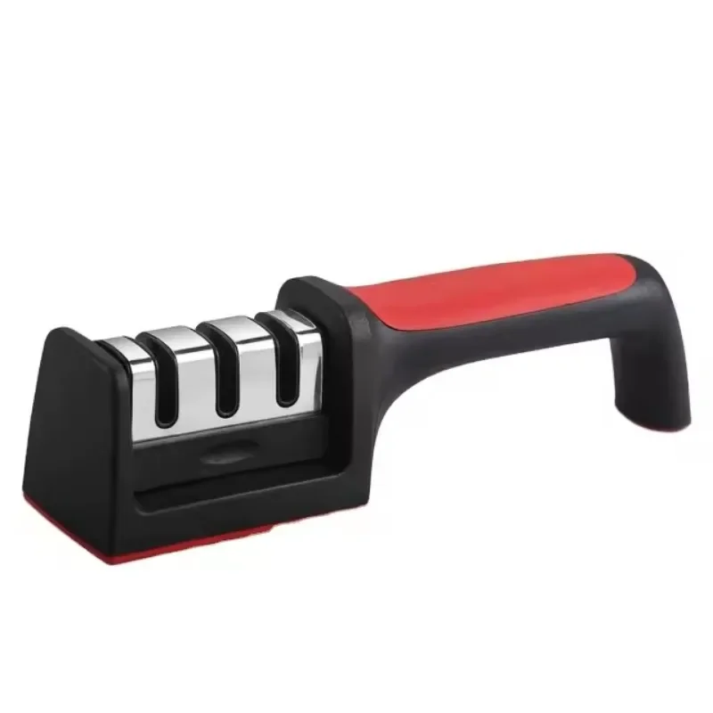 

4-Stage Type Knife Sharpener Kitchen Professional Knife Sharpening Tool Quick Sharpener Diamond Coated Blades Kitchen Tool