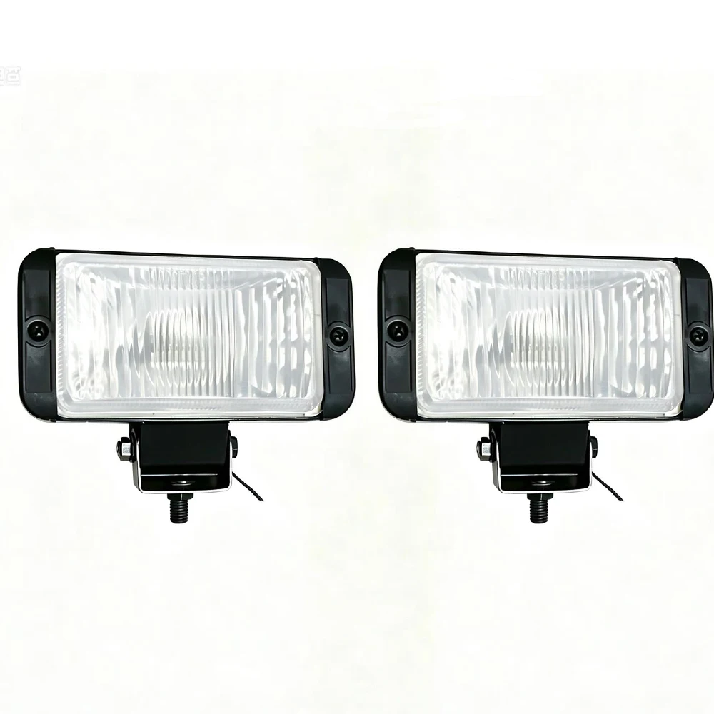1pc/2pcs 6 Inch Halogen Front Fog Lamp Spotlight 12V 55W Truck Light Work Light Bumper Headlight Universal SUV Off road jeep 4x4