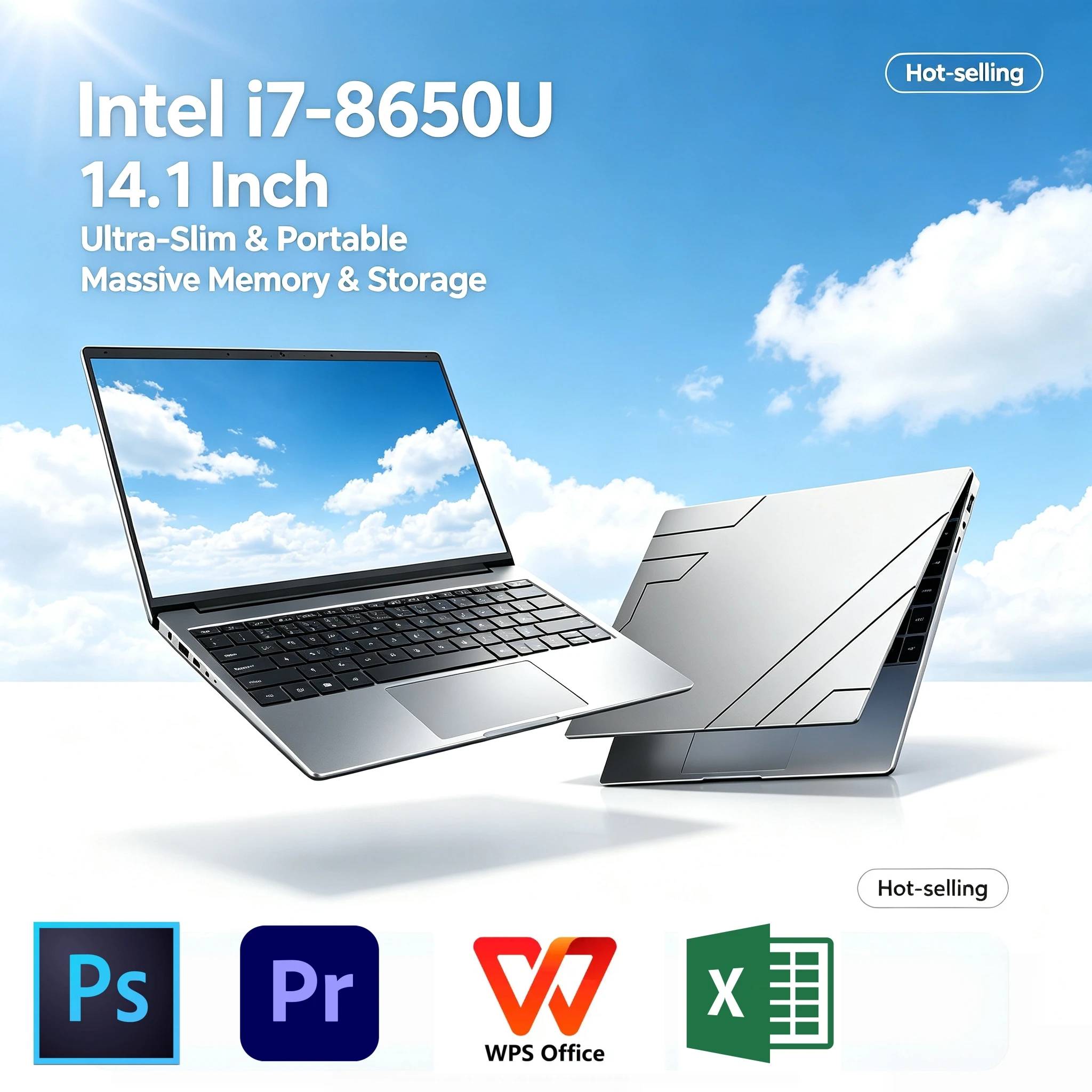 Pc Gaming Intel Core I7 - 14.1 İnç i7 8650U Ultra İnce