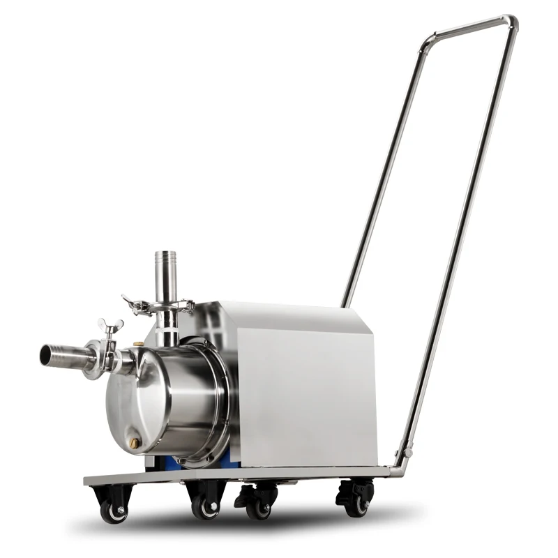 Pump 304 material stainless steel automatic self-priming wine, large suction merchant beverage milk pump