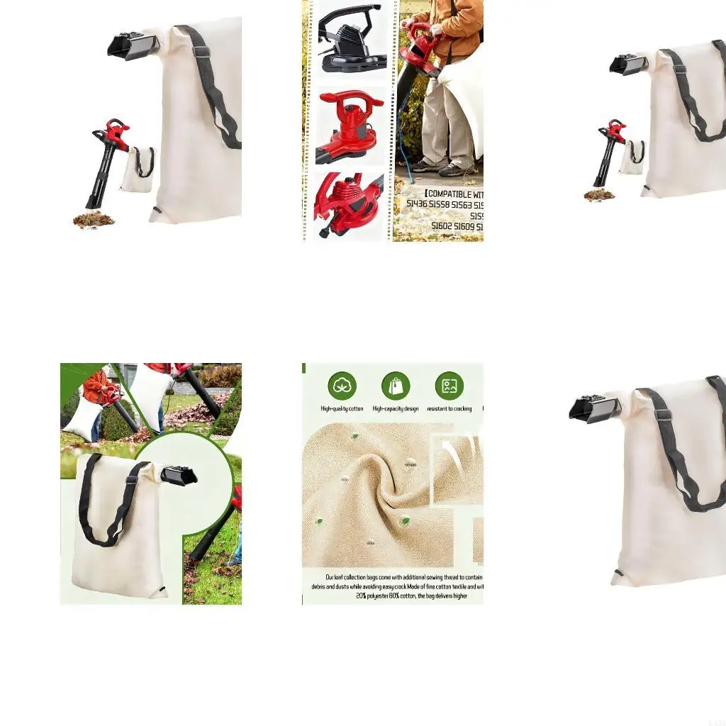 L43A Blower Vacuum Bag With Carry Handle for 51436 51558 51563 Routine Outdoor Work