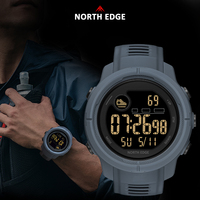 NORTH EDGE Mars5 Electronic Men's Watch Multifunctional 5ATM Waterproof Heart Rate Detection Bluetooth Synchronized Men's Watch