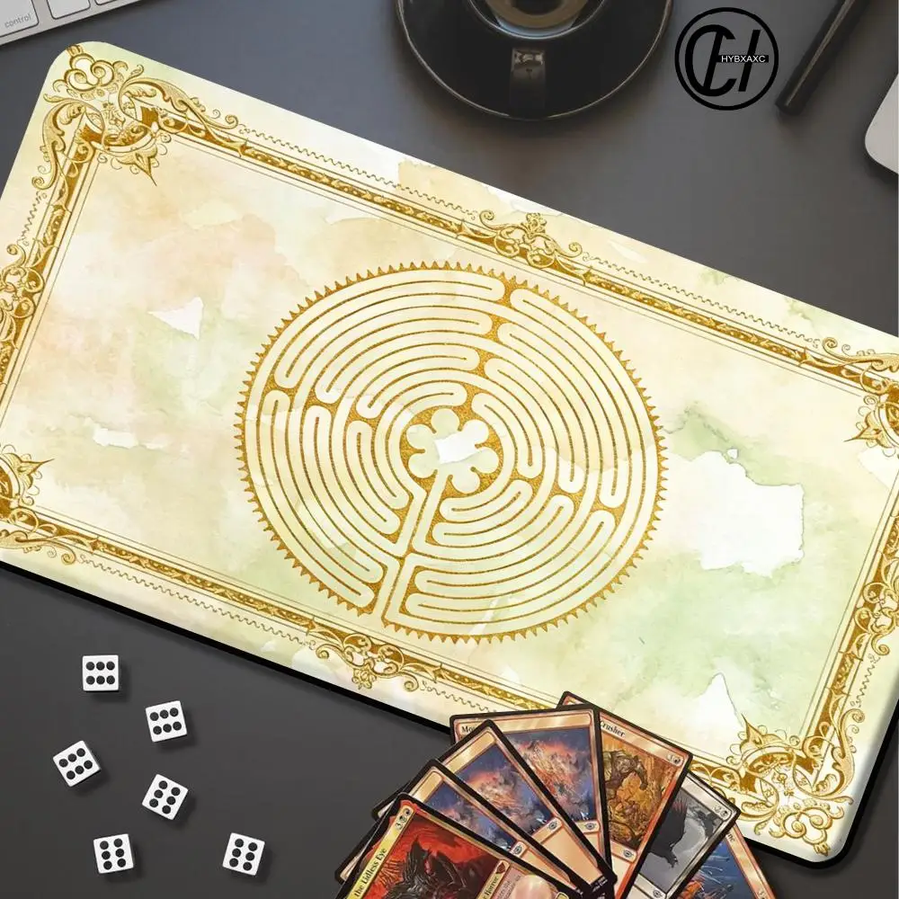 

Mouse Pad Gamer pad Vintage pattern XL Home Computer Large Mousepad XXL Playmat Soft Office Non-Slip Carpet Computer Table Mat