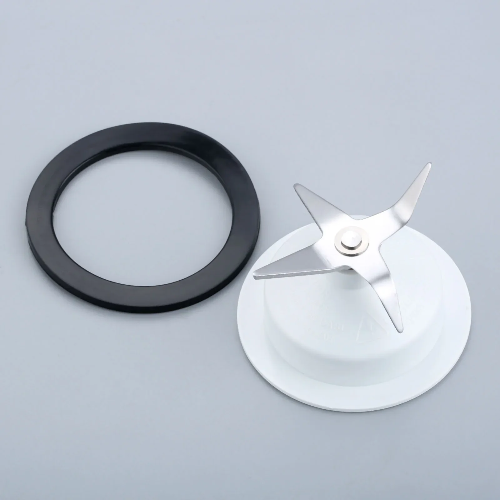 2pcs/set Cutter Blade+ Rubber Blender Gasket Seal Ring fits for KitchenAid AP6013699/9704267/9704291/9706716/PS11746926 4KSB5B