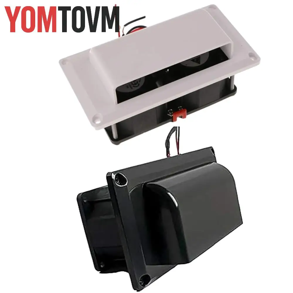 

1pc 12V Side Mount Exhaust Fan White RV Modification Part 011071 for RV Camper Caravan Interior Air Circulation