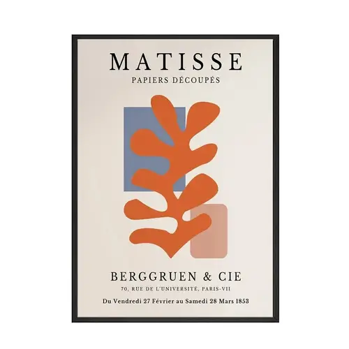 Scandinavian Henri Matisse Abstract Lines HD Canvas Painting Minimalist Wall  Poster Print Home Bedroom Living Room Decor - Image 8