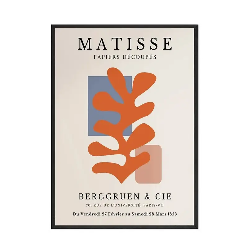 Scandinavian Henri Matisse Abstract Lines HD Canvas Painting Minimalist Wall  Poster Print Home Bedroom Living Room Decor - Image 8