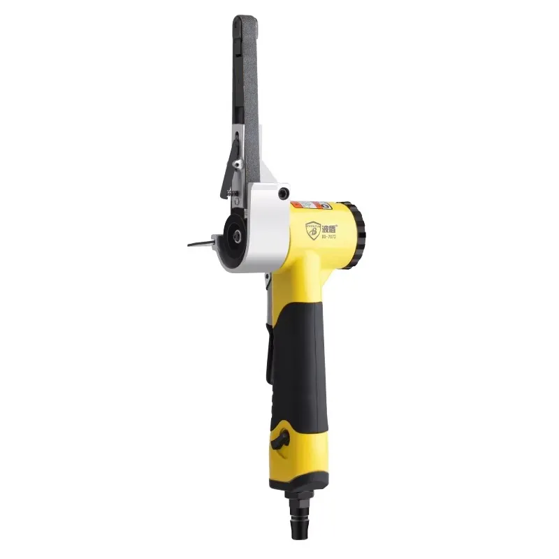 Wave Shield Pneumatic Belt Sander Belt Sanding Machine 10*330/20*520mm Belt Sander Grinder Bd-7072-3