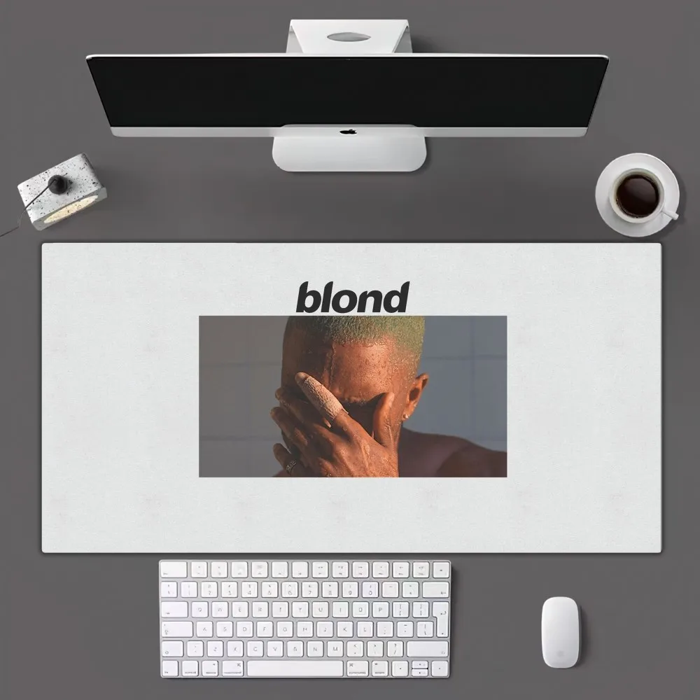 Singer F-Frank Ocean Mousepad Mousepad Gamer Mouse Pad Size For Office Long Table Mat