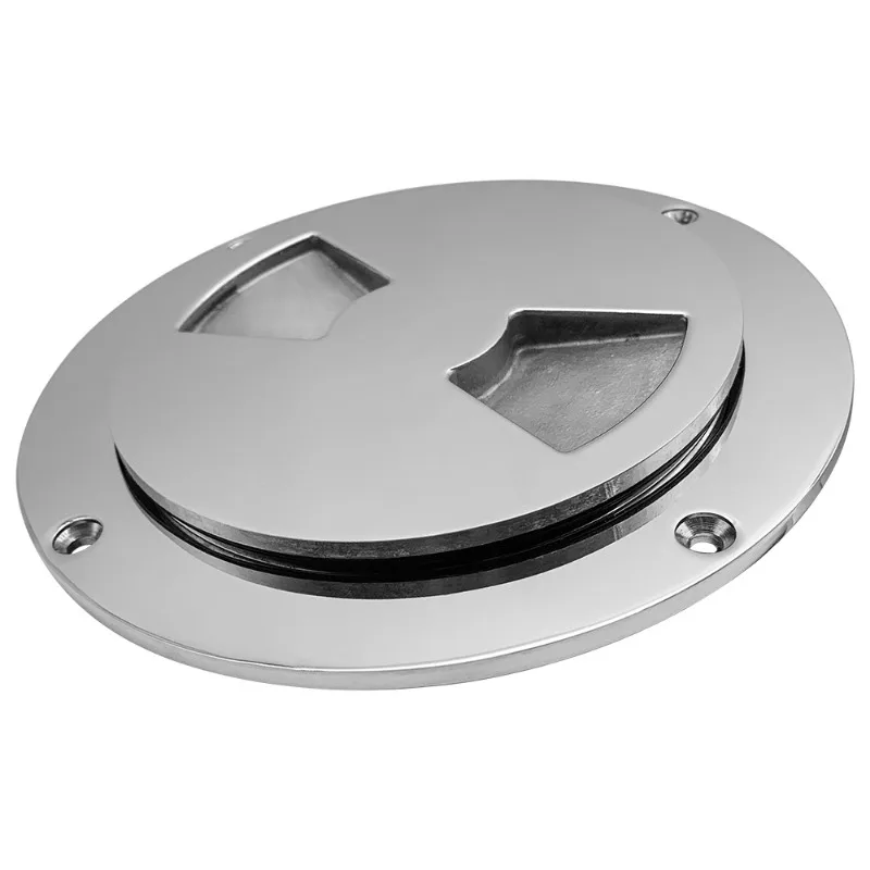 

Boat Deck Plate Deck Inspection Cover 5“ / 6” Hatch Cover 316 Stainless Steel Vent Cover for Yachts Marine Vessels