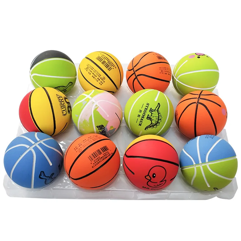 Extragroßer elastischer Basketball, hochelastischer Gummiball, Unterdruck- und Pat-Ball, Kinderspielzeug, hochelastischer, fester Gummiball