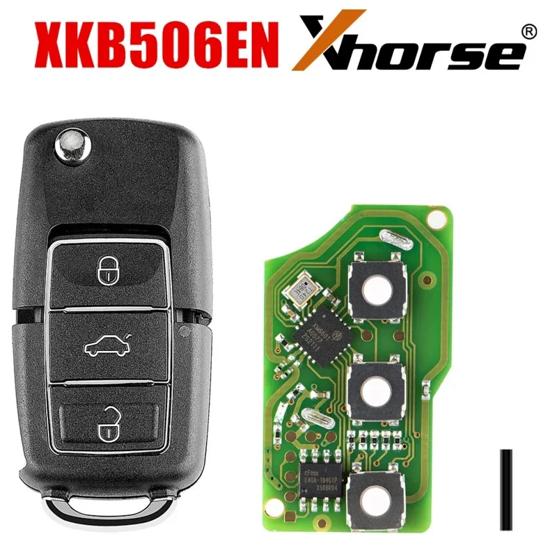5 PCS/Lot Xhorse Wire Key XKB501EN XKB506EN XKLKS0EN XKFO01EN XKHY01EN XKKF02EN XKHY05EN XKF20EN XK Wire Remote Key