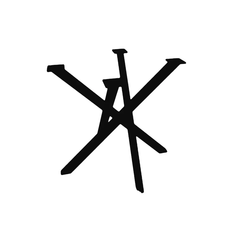 

Wrought iron slate bracket metal marble table legs