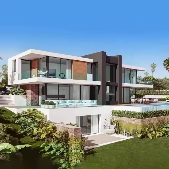Luxury Mobile Villas Quick Build Houses for Living Economically Priced Luxury Villas