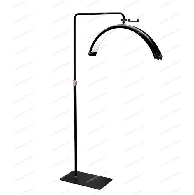 

24 28 Inch LED Nail Lamp 300 Beads Half Moon Design Adjustable Height Angle Remote Control for Home Salon Use127