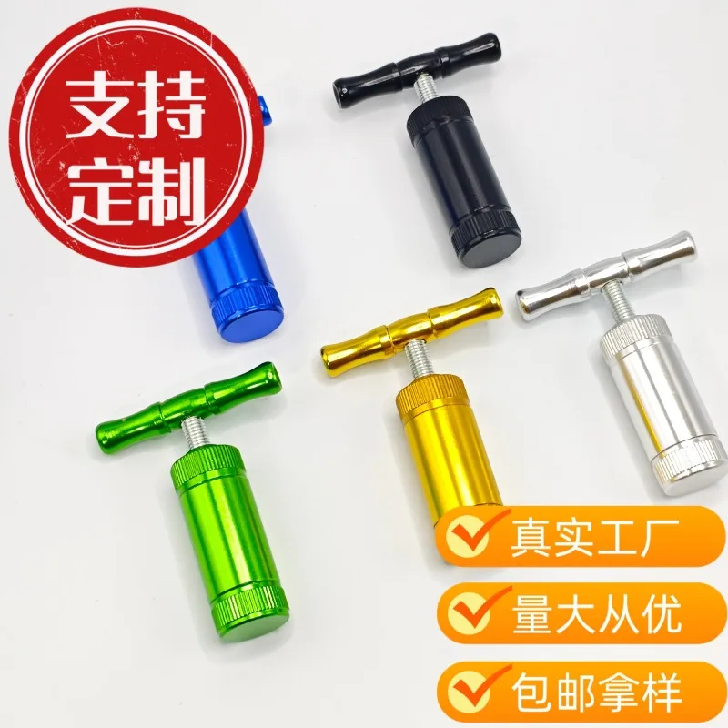 Tobacco Presser Grinder Crusher Herbal Herb Tobacco Press Grinder Herb Crusher Compressor Multi-function Tobacco Grinding Tool
