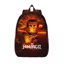 Ninja Warrior Ninjagos Backpack Elementary High College School Student Bookbag Men Women Daypack Travel