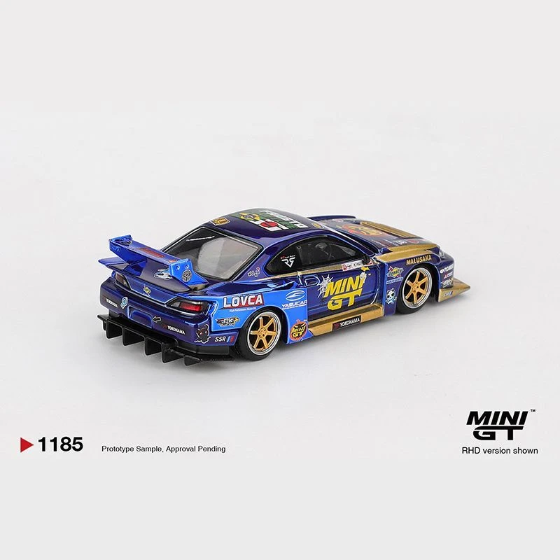 MINI GT 1:64 #1185 Nissan LB-Super Silhouette S15 SILVIA Alloy Die