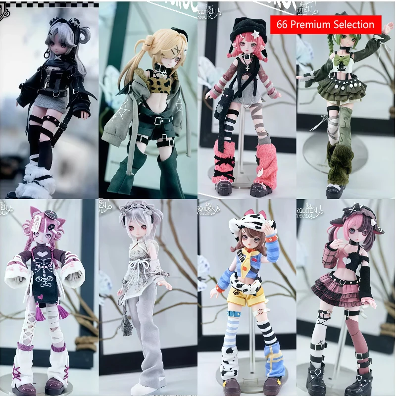 

Коллекционная фигурка BJD из серии «Забытый город» в масштабе 1/8, милая кукла, модная игрушка, подарок на день рождения, таинственная коробка, украшение для рабочего стола